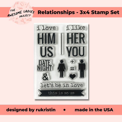 Relationships - 3x4 Stamp Set