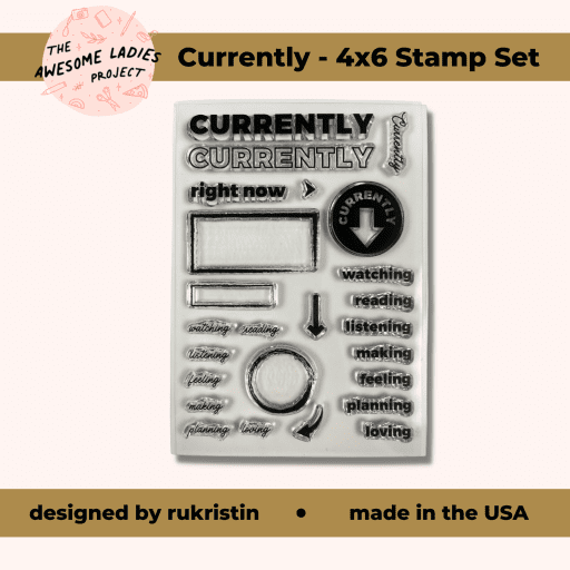 Currently - 4x6 Stamp Set